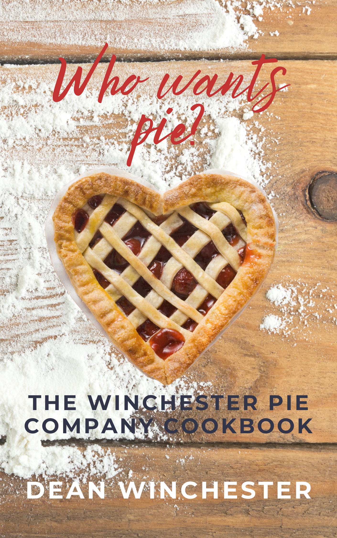 who wants pie cookbook cover