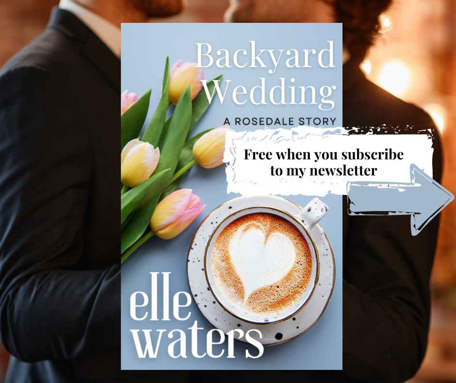 backyard wedding cover. free when you subscribe to my newsletter on substack.